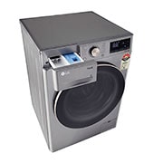 LG 8Kg Front Load Washing Machine, AI Direct Drive™, Steam™, Platinum Silver, FHP1208Z5P