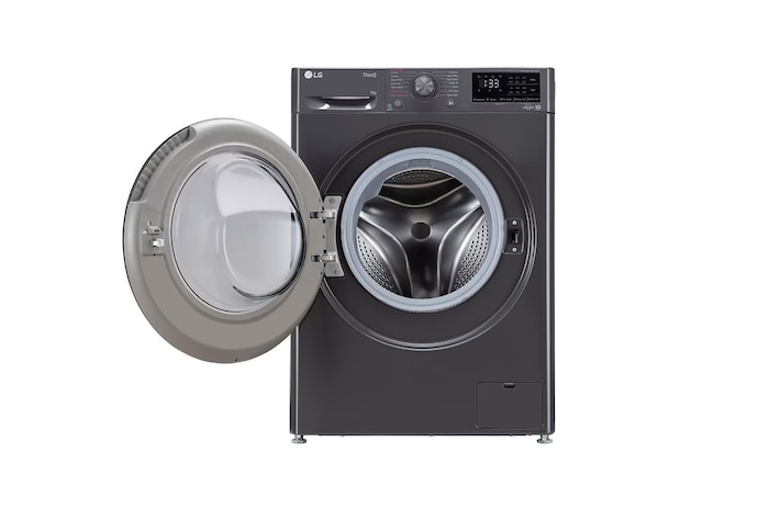 LG 9 Kg Front Load Washing Machine with AI Direct Drive™, Steam Wash, Middle Black, 5 Star, FHP1209Z5M