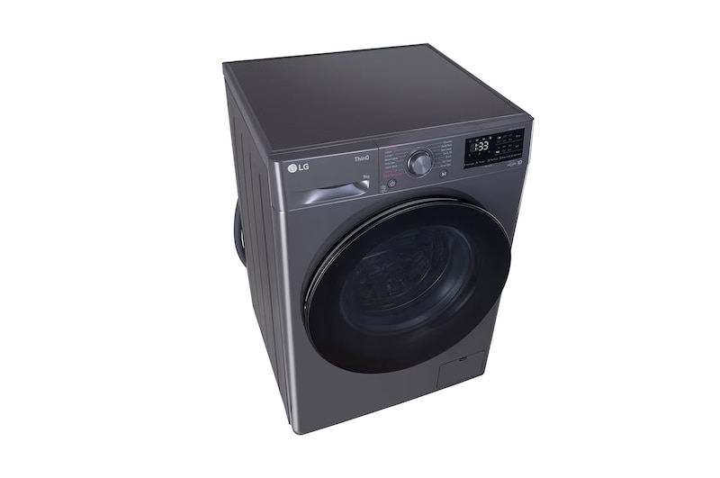 LG 9 Kg Front Load Washing Machine with AI Direct Drive™, Steam Wash, Middle Black, 5 Star, FHP1209Z5M