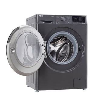 LG 9 Kg Front Load Washing Machine with AI Direct Drive™, Steam Wash, Middle Black, 5 Star, FHP1209Z5M