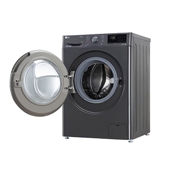 LG 9 Kg Front Load Washing Machine with AI Direct Drive™, Steam Wash, Middle Black, 5 Star, FHP1209Z5M