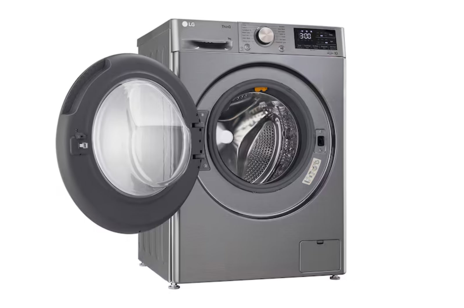 LG 9 Kg Front Load Washing Machine with AI Direct Drive™, Steam+, Platinum Silver, 5 Star, FHP1209Z7P