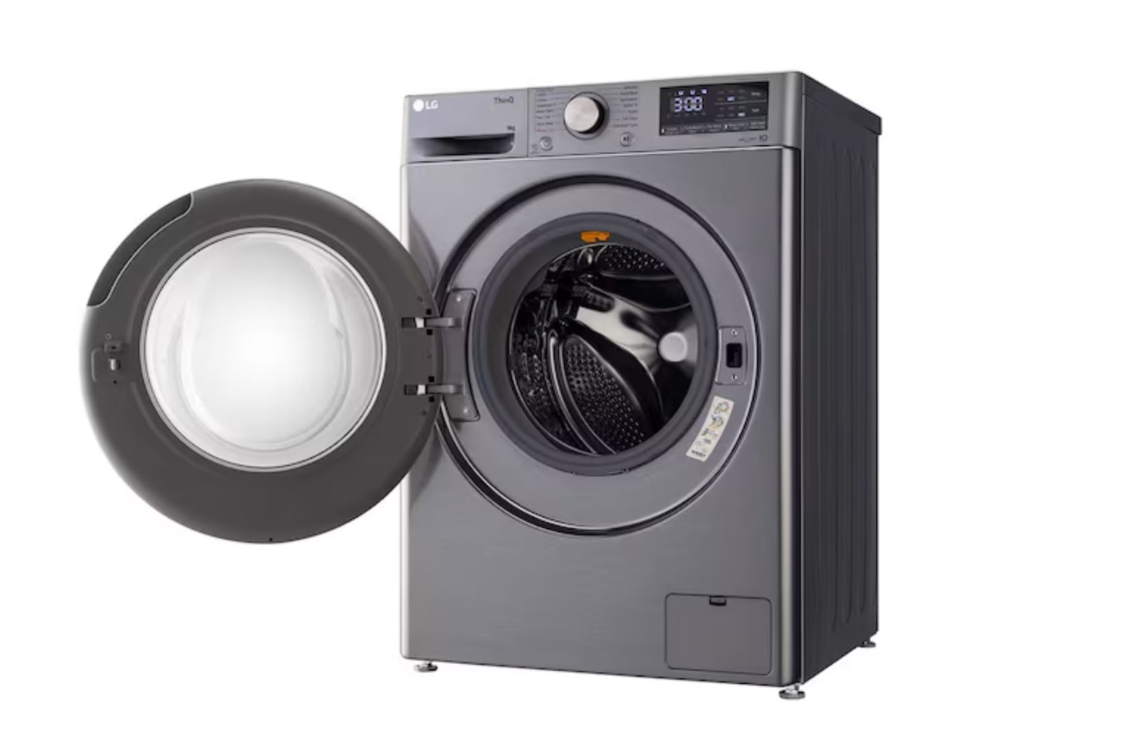 LG 9 Kg Front Load Washing Machine with AI Direct Drive™, Steam+, Platinum Silver, 5 Star, FHP1209Z7P