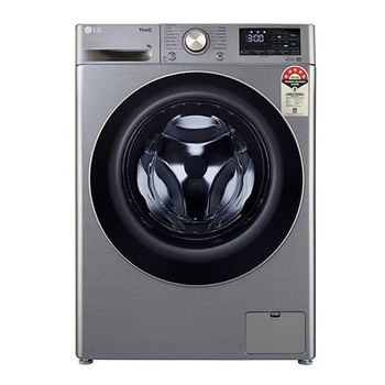 LG FHP1209Z7P front loading washing machine front view