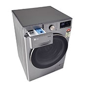 LG 9Kg Front Load Washing Machine, AI Direct Drive™, Platinum Silver, FHP1209Z7P