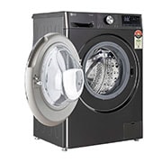 LG 9Kg Front Load Washing Machine, AI Direct Drive™, Black VCM, FHP1209Z9B