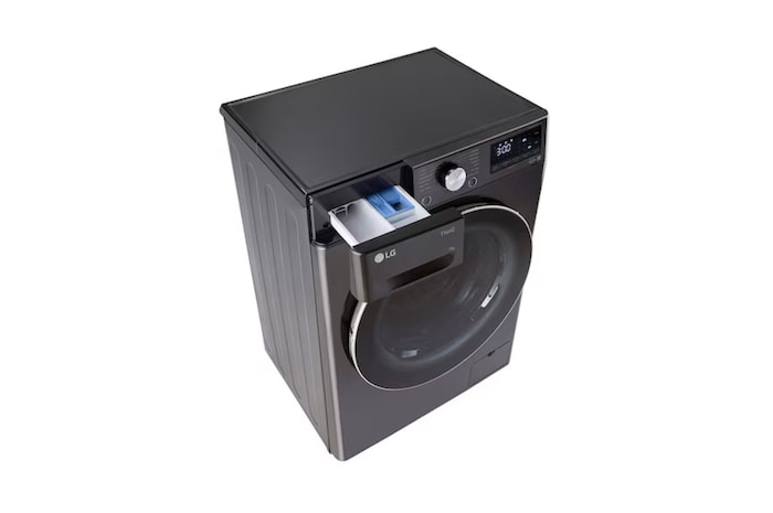 LG 9 Kg Front Load Washing Machine, AI Direct Drive™, Steam+, Black VCM, 5 Star, FHP1209Z9B