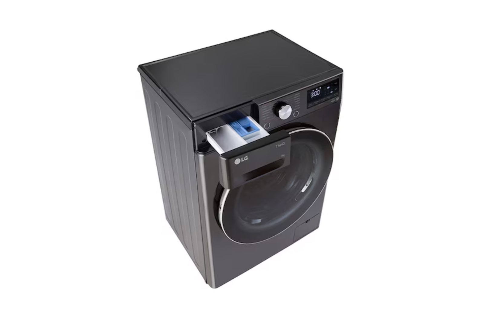 LG 9 Kg Front Load Washing Machine, AI Direct Drive™, Steam+, Black VCM, 5 Star, FHP1209Z9B