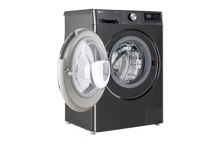 LG 9 Kg Front Load Washing Machine, AI Direct Drive™, Steam+, Black VCM, 5 Star, FHP1209Z9B