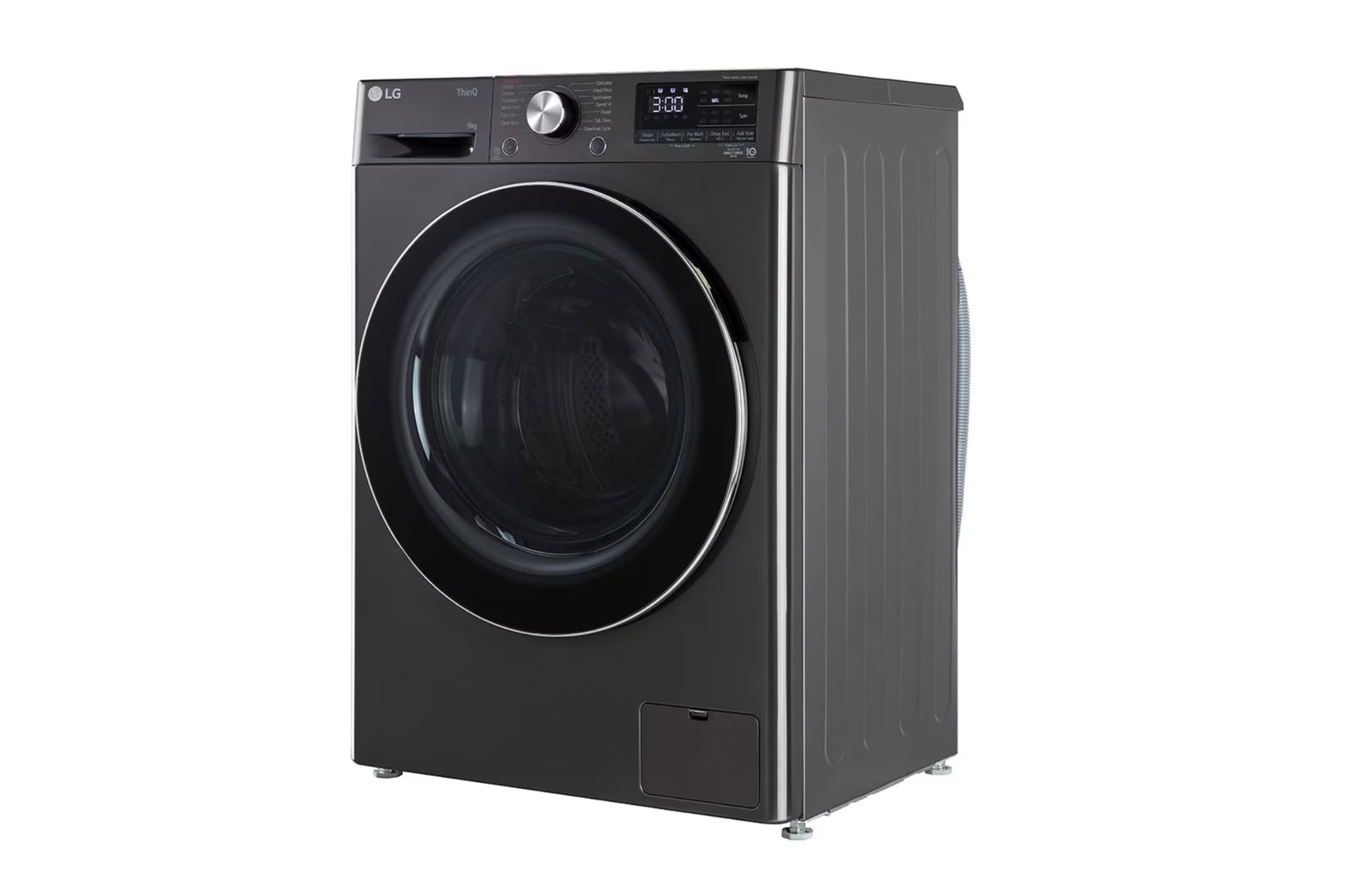 LG 9 Kg Front Load Washing Machine, AI Direct Drive™, Steam+, Black VCM, 5 Star, FHP1209Z9B
