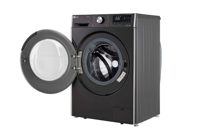 LG 9 Kg Front Load Washing Machine, AI Direct Drive™, Steam+, Black VCM, 5 Star, FHP1209Z9B