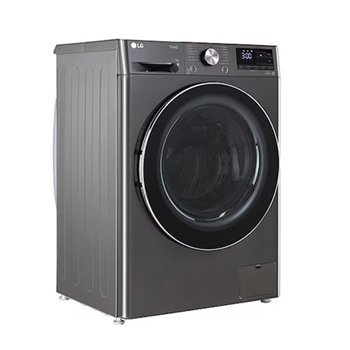 LG 9 Kg Front Load Washing Machine, AI Direct Drive™, Steam+, Black VCM, 5 Star, FHP1209Z9B
