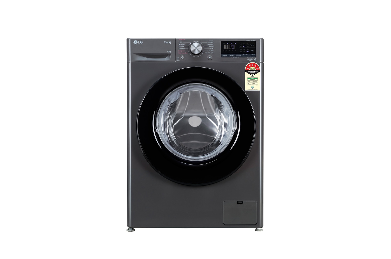LG FHP1410Z3M Front Load Washing Machine front view