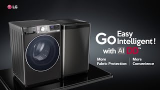 LG 10Kg Front Load Washing Machine, AI Direct Drive™, Black VCM, FHP1410Z7B