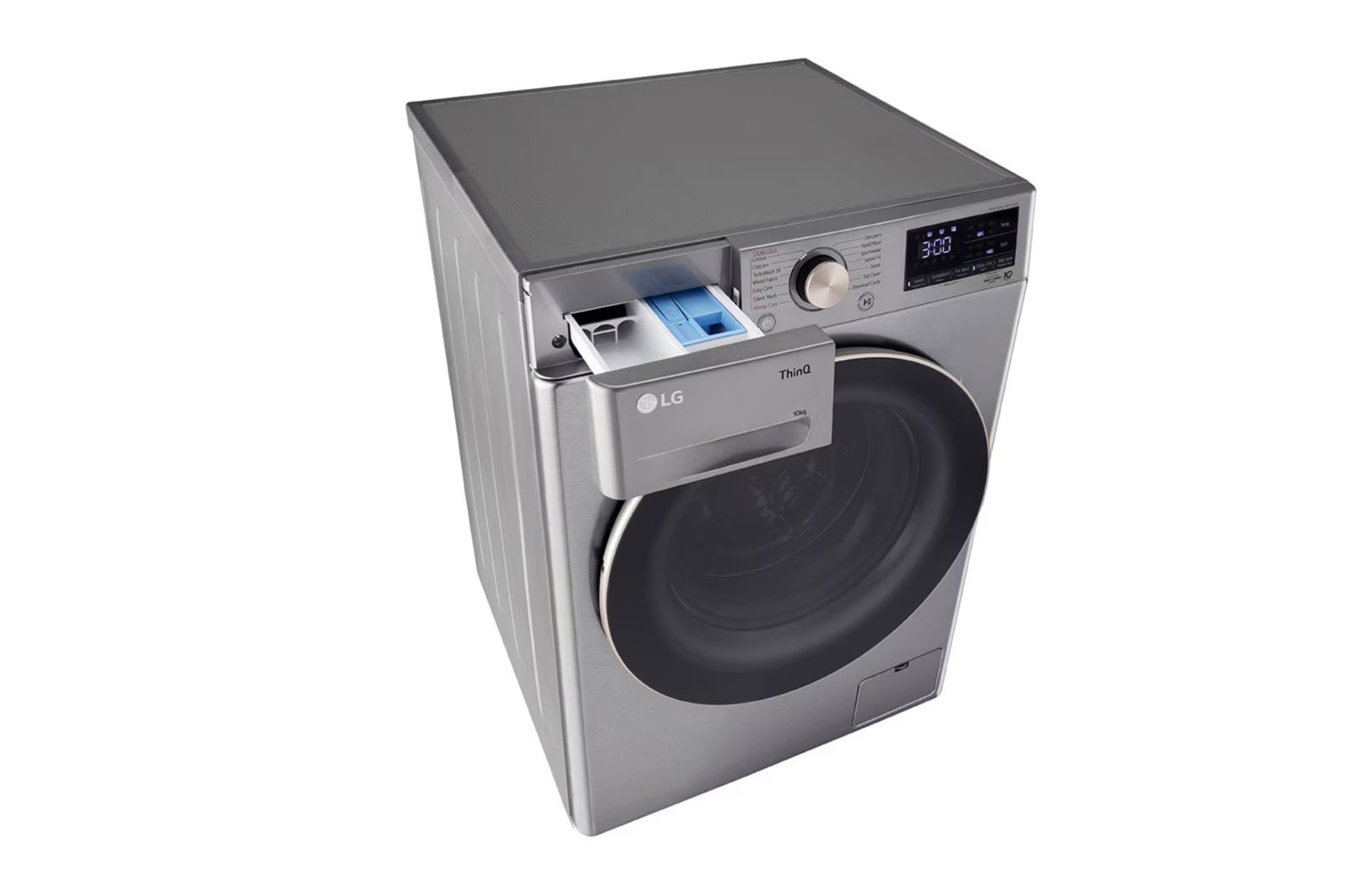 LG 10 Kg Front Load Washing Machine, AI Direct Drive™, 6 Motion Direct Drive, Platinum Silver, 5 Star, FHP1410Z7P