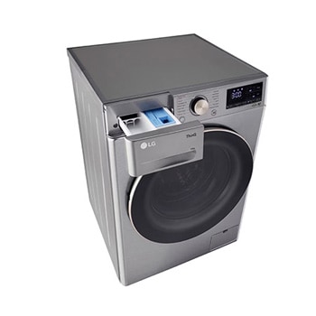 LG 10 Kg Front Load Washing Machine, AI Direct Drive™, 6 Motion Direct Drive, Platinum Silver, 5 Star, FHP1410Z7P