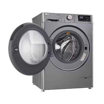LG 10 Kg Front Load Washing Machine, AI Direct Drive™, 6 Motion Direct Drive, Platinum Silver, 5 Star, FHP1410Z7P