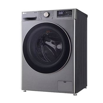 LG 10 Kg Front Load Washing Machine, AI Direct Drive™, 6 Motion Direct Drive, Platinum Silver, 5 Star, FHP1410Z7P
