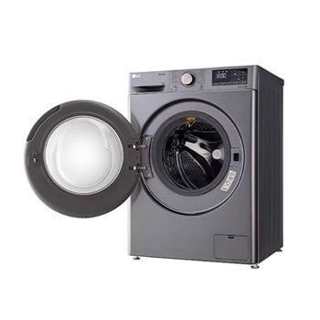 LG 10 Kg Front Load Washing Machine, AI Direct Drive™, 6 Motion Direct Drive, Platinum Silver, 5 Star, FHP1410Z7P