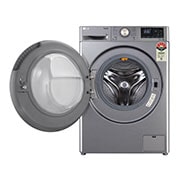 LG 10Kg Front Load Washing Machine, AI Direct Drive™, Platinum Silver, FHP1410Z7P