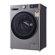 LG 10Kg Front Load Washing Machine, AI Direct Drive™, Platinum Silver, FHP1410Z7P