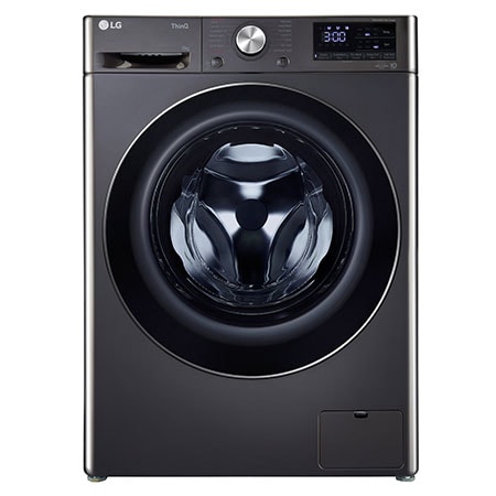 LG 11.0 kg, Front Load Washing Machine with AI Direct Drive™ Washer with Steam+™ & TurboWash™ (FHP1411Z9B) Front VIew