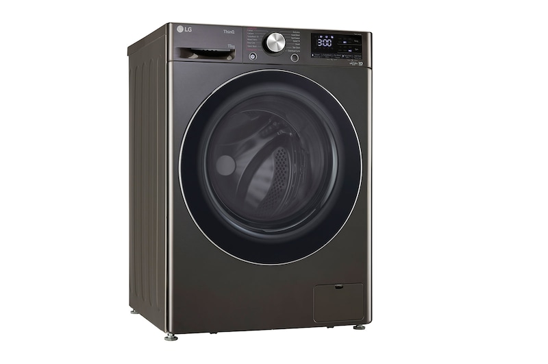 LG 11Kg Front Load Washing Machine, AI Direct Drive™, Black VCM, FHP1411Z9B