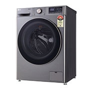 LG 11Kg Front Load Washing Machine, AI Direct Drive™, Platinum Silver, FHP1411Z9P