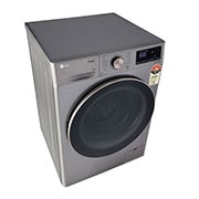 LG 11Kg Front Load Washing Machine, AI Direct Drive™, Platinum Silver, FHP1411Z9P