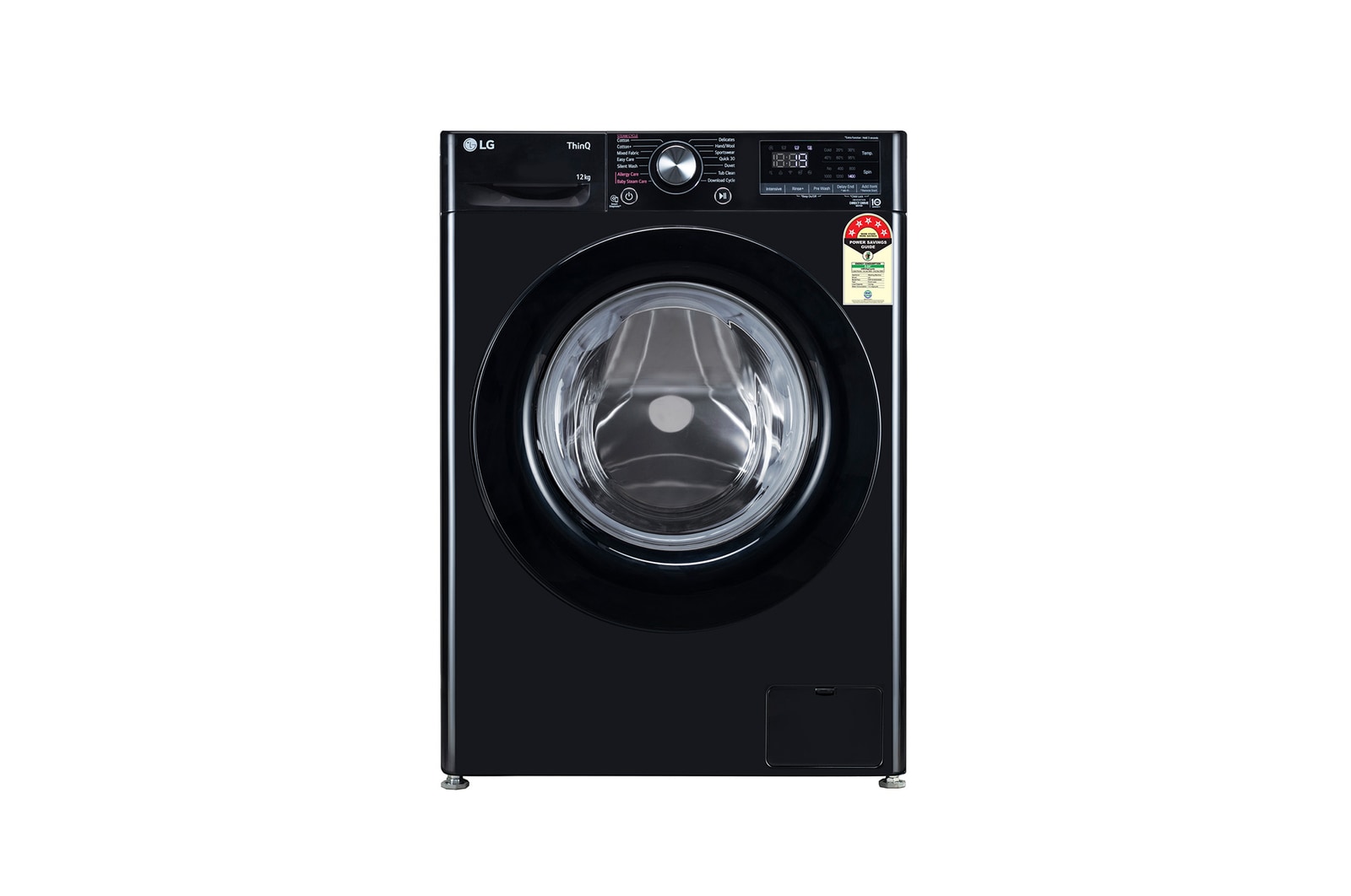 LG FHP1412Z3O Front Load Washing Machine Front View