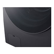 LG 15Kg Front Load Washing Machine, AI Direct Drive™, Middle Black , FHT1415ZTM