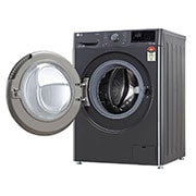 LG 7Kg Front Load Washing Machine, AI Direct Drive™, Middle Black, FHV1207Z4M