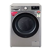 LG 7Kg Front Load Washing Machine, AI Direct Drive™, Platinum Silver, FHV1207ZWP