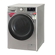 LG 7Kg Front Load Washing Machine, AI Direct Drive™, Platinum Silver, FHV1207ZWP