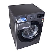 LG 6.5Kg Front Load Washing Machine, AI Direct Drive™, Middle Black, FHV1265Z2M