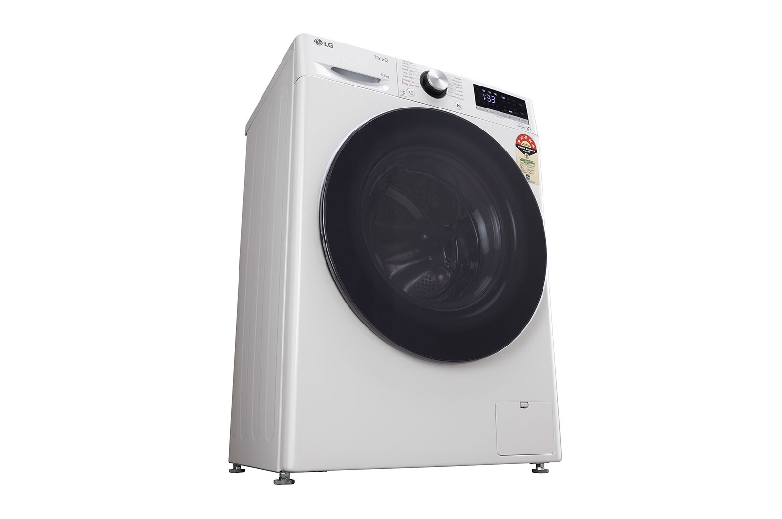 LG 6.5Kg Front Load Washing Machine, AI Direct Drive™, White, FHV1265ZFW