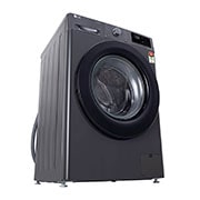 LG 8Kg Front Load Washing Machine, AI Direct Drive™ , Steam, Middle Black, FHV1408Z2M