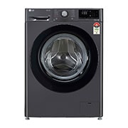 LG FHV1409Z2M front loading washing machine front view