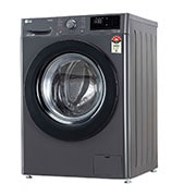 LG 9Kg Front Load Washing Machine, AI Direct Drive™, Steam™, Middle Black, FHV1409Z2M
