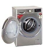 LG 9Kg Front Load Washing Machine, AI Direct Drive™,Platinum Silver, FHV1409ZWP