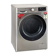 LG 9Kg Front Load Washing Machine, AI Direct Drive™,Platinum Silver, FHV1409ZWP