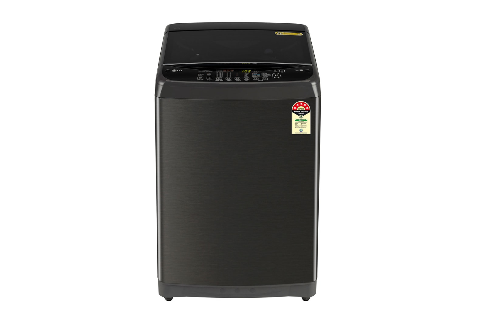 LG T90AJPB1Z Top Loading Washing Machines front view