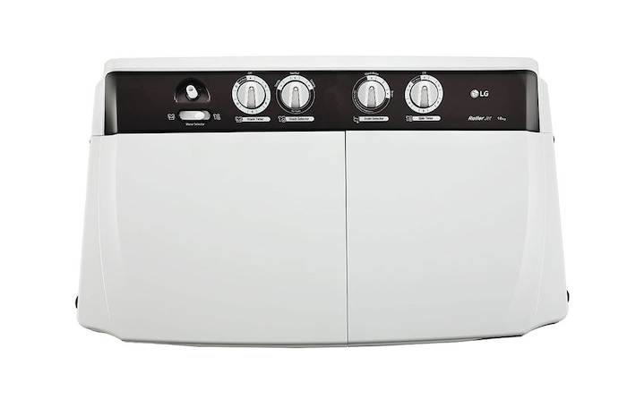 LG 10Kg Semi Automatic Washing Machine, Roller Jet Pulsator, Dark Grey, 5 Star, P1040RGAZ