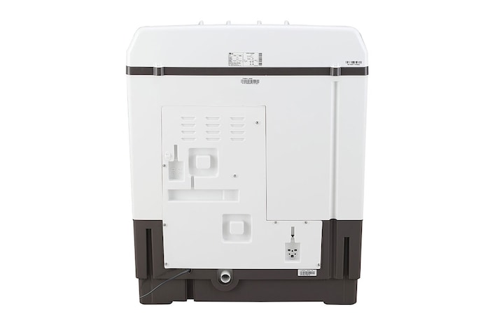 LG 10Kg Semi Automatic Washing Machine, Roller Jet Pulsator, Dark Grey, 5 Star, P1040RGAZ