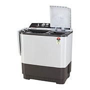 LG 10Kg  Semi Automatic Top Load Washing Machine, Roller Jet Pulsator, Dark Gray, P1040RGAZ