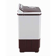 LG 10Kg Semi Automatic Top Load Washing Machine, Roller Jet Pulsator + Soak, Burgundy, P1050SRAZ