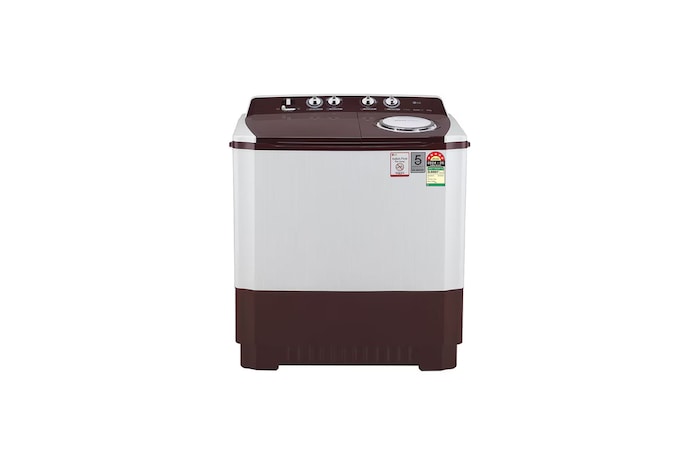 Front view of LG Laundry, Semi automatic washing machines P105ASRAZ