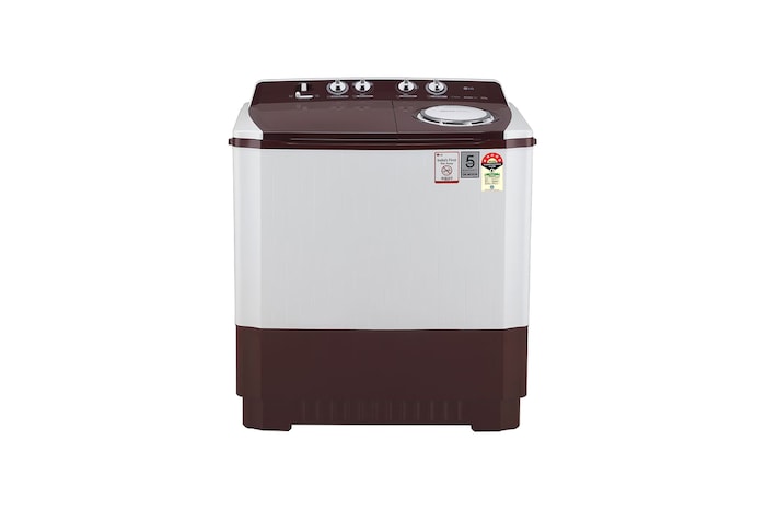 LG P105ASRAZ Semi Automatic Washing Machines front view
