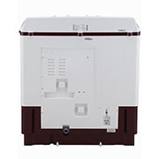 LG 10.5Kg Semi Automatic Top Load Washing Machine, Roller Jet Pulsator + Soak, Burgundy, P105ASRAZ