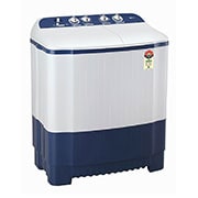 LG 7Kg Semi Automatic Top Load Washing Machine, Rat Away Technology, Dark Blue, P7010NBAZ